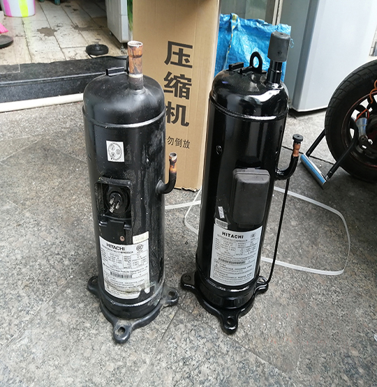 青川中央空调压缩机的更换维修